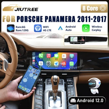 12.3 Colių Android 12 Automobilio Radijo Atnaujinti Porsche Panamera 2011-2017 Multimedijos Grotuvas GPS Stereo Pakeitimo Belaidžio Carplay