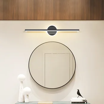 15W Veidrodėliai priekinių žibintų modernus minimalistinio viešbutis vonios kambarys veidrodinė spintelė Nordic light tualetinis staliukas, makiažas, šviesos,