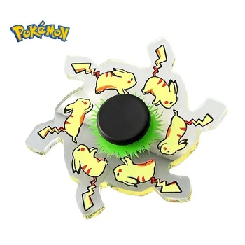 Anime Pokemon Pikachu fidget suktuko veikia animacija, specialieji efektai rotacija bus perkelti poveikis išskleidimo žaislas vaikams dovanų