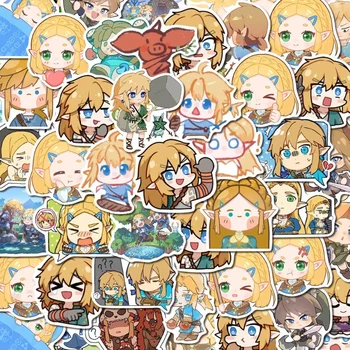 Ašaros Karalystės Anime Lipdukas Zelda Mielas Lipdukai, mokyklinės prekės, Studentų Raštinės reikmenys Kawaii Nešiojamąjį kompiuterį 