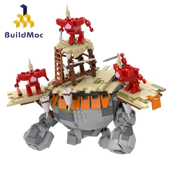 Buildmoc Žaidimas Zeldaed Karalystės Ašarų Mūšis Šlaitus Akmens Šlaitus Milžinišką SS Modelio Blokai Žaislai Vaikams Kalėdų Dovanos