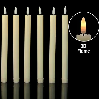 Flameless LED Žvakių Šviesoje Baterija Led Arbata Žibintai papuošalai Kalėdų Žvakių Mirgėjimas LED Žvakių Šviesoje Namų Dekoro Gali