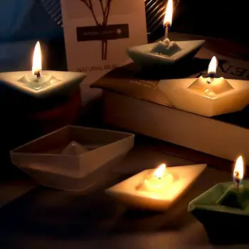 Mielas Popieriaus Valtis Silikono Žvakių liejimo Formos Aromath Gipso Ornamentu Kvepiančių Žvakių Liejimo Namų Dekoro Handcrafts Dovanos 