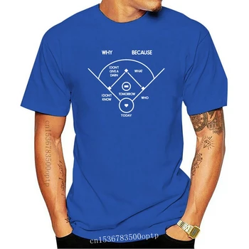 Naujas 2021 Karštą Vasaros Mados Abbott Costello, Kurie dėl Pirmosios Beisbolo Marškinėliai T-Shirt Trumpas Vyrai