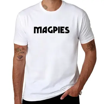 Naujas 90-ųjų Magpies T-Shirt viršūnes vasaros drabužių mens t marškinėliai atsitiktinis stilingas