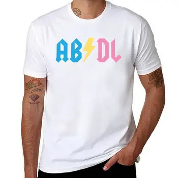 Naujas ABDL T-Shirt juoda sportinius marškinėlius, greitas džiovinimas, marškiniai, vyriški drabužiai