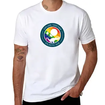 Naujos Galaktikos Telkinį Emblema - Erdvė Pasididžiavimas Edition T-Shirt greitai-džiovinimo t-shirt anime T-shirt boy mens derlius t shirts